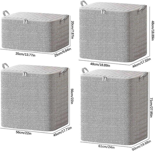 Foldable clothes and quilt storage bag available in 30L, 110L, 150L and 220L sizes