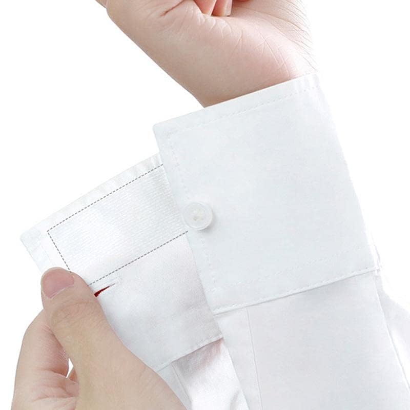 Collar tape for white shirts