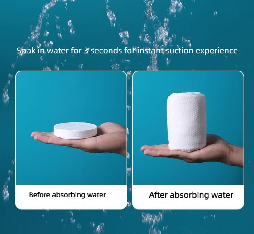 Portable compressed towel for gym and travel