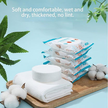 Compressed bath towel pack