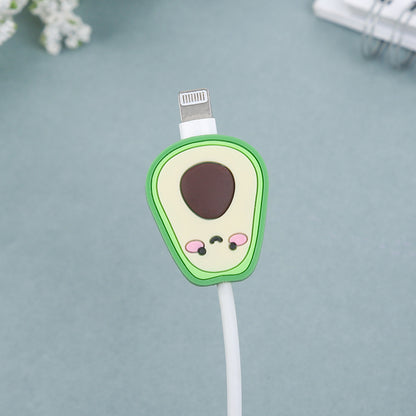 Cute cable protector, avocado