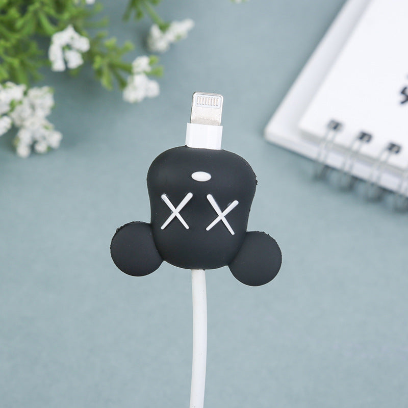 Cute cable protector, black XX