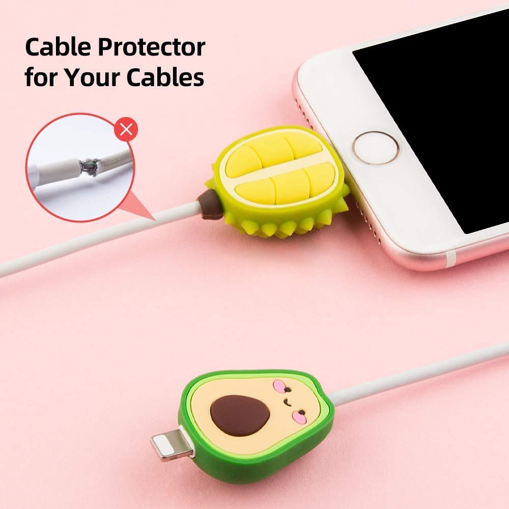Cute cable protectors that help prevent cables from breaking