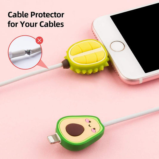 Cute cable protectors that help prevent cables from breaking