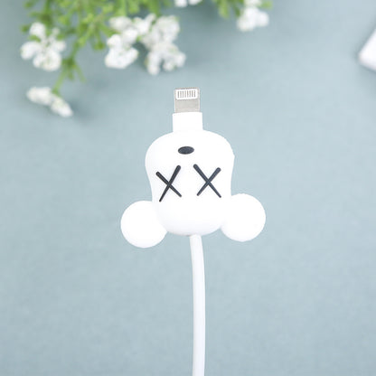 Cute cable protector, white XX