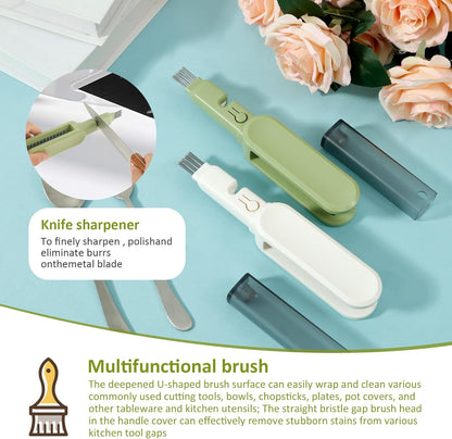 Cleaning brush for cups and utensils