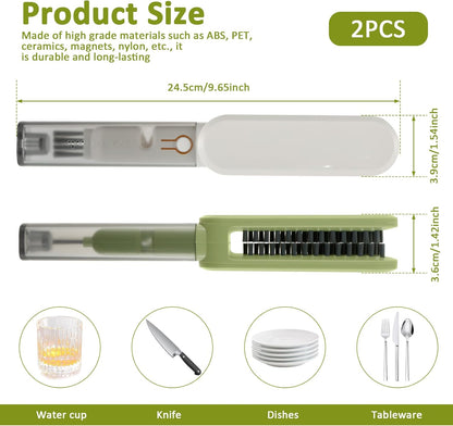 Multifunctional kitchen cleaning brush
