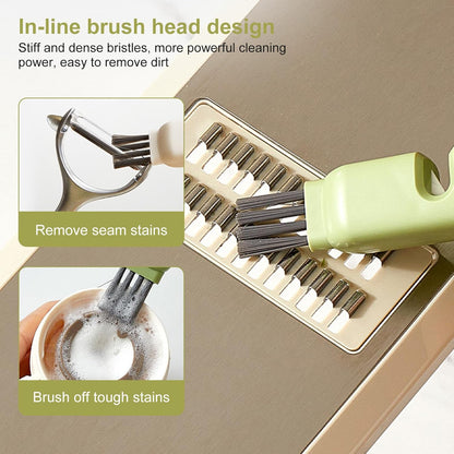 Cutlery cleaning brush set