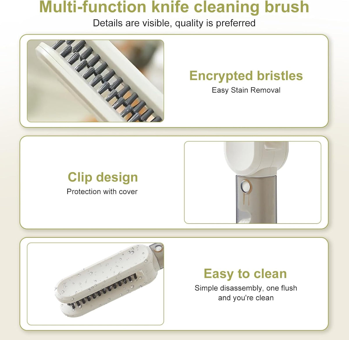 Kitchen sink cutlery scrubber