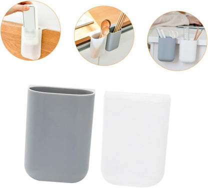 Stick-on storage box for small items