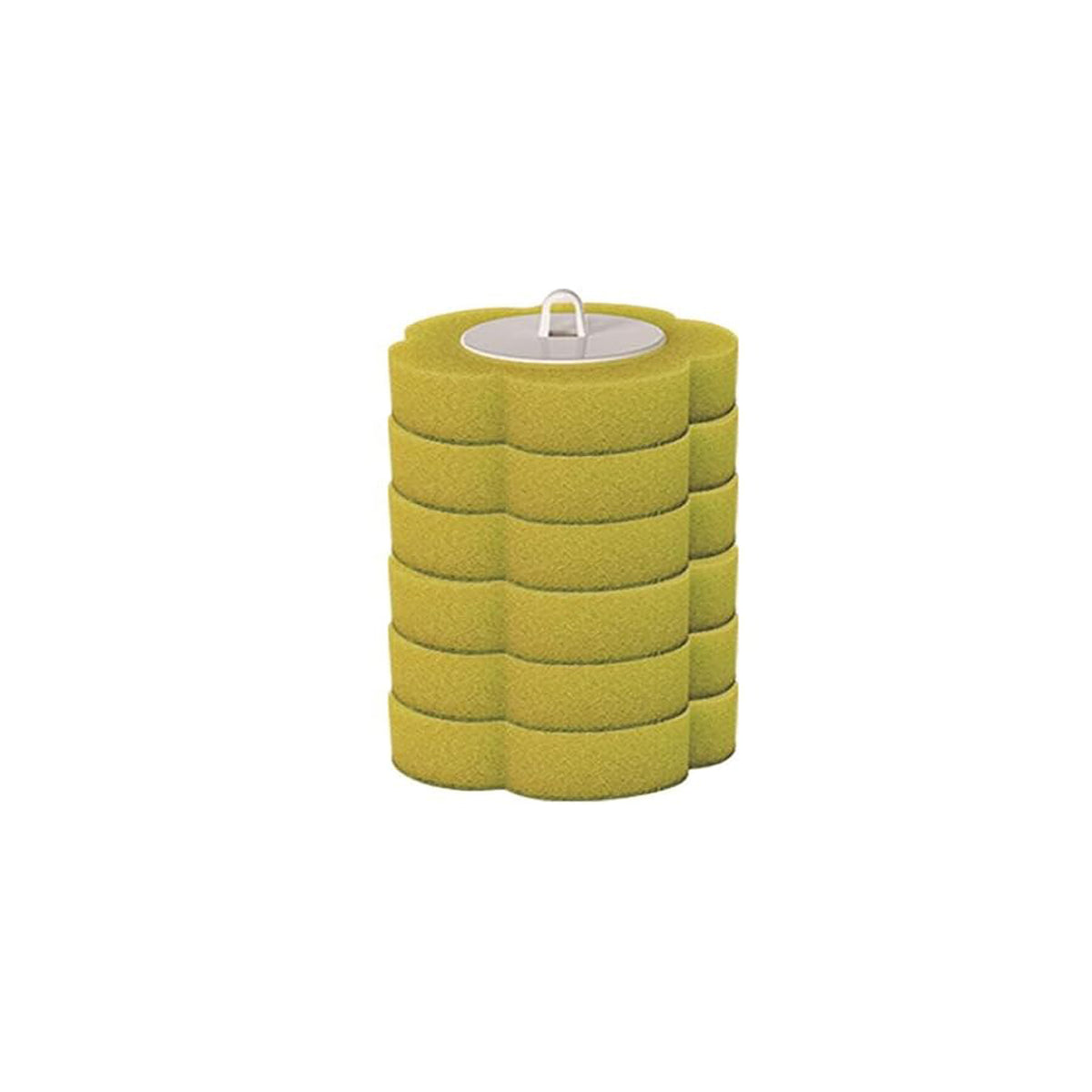 6 lemon scent replacement heads for disposable toilet brush