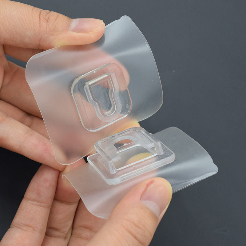 Easy-to-install double-sided adhesive hooks
