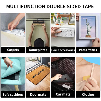Double sided cloth tape roll