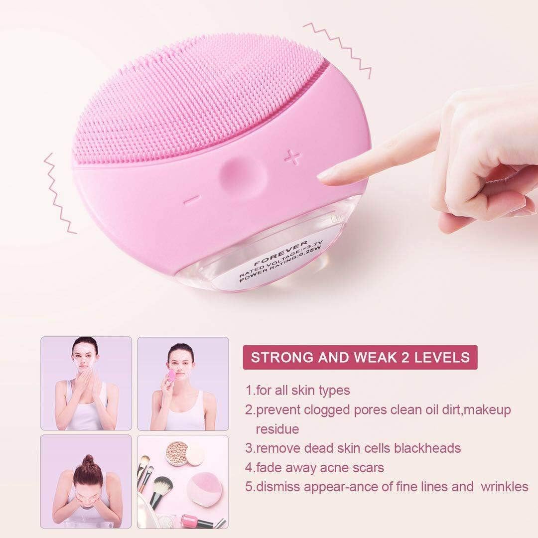 Rechargeable face cleanser