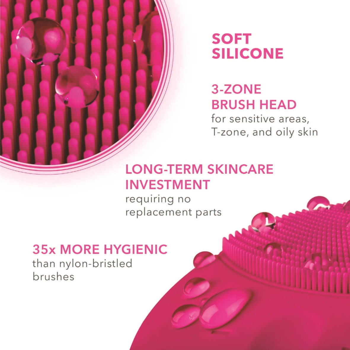 Electric facial cleanser set