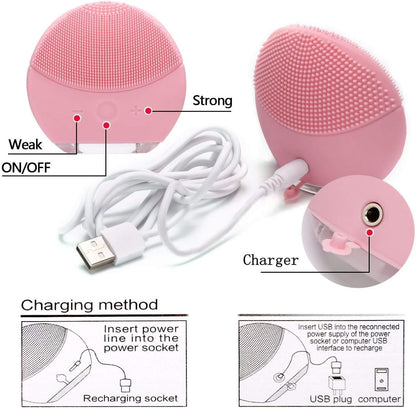 Face cleansing device for daily skincare