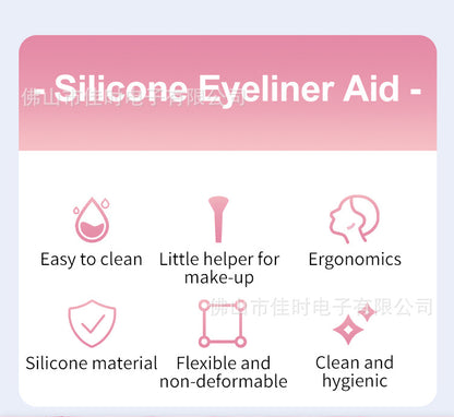 Reusable eyeliner template