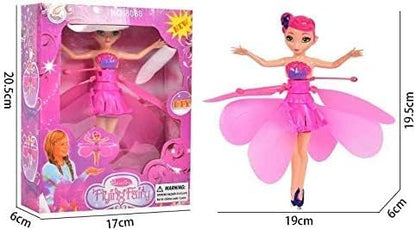 Fairy flying toy in pink