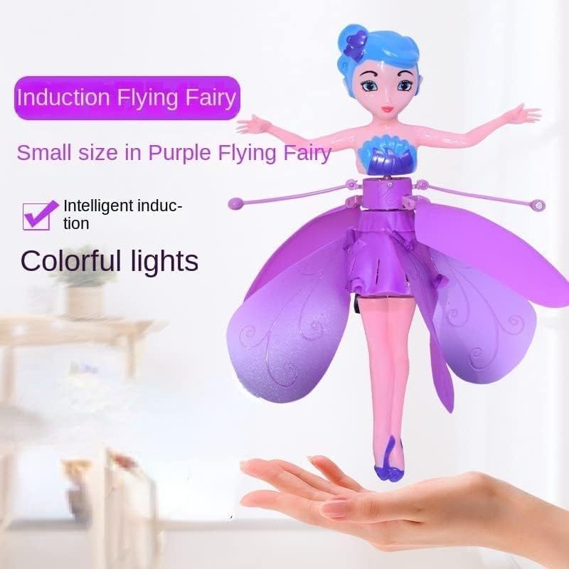 Fairy flying toy in purple