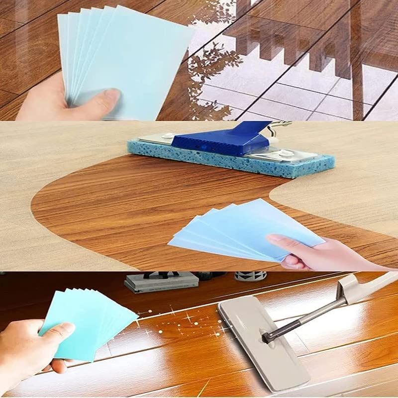 Easy-to-use floor cleaning sheets