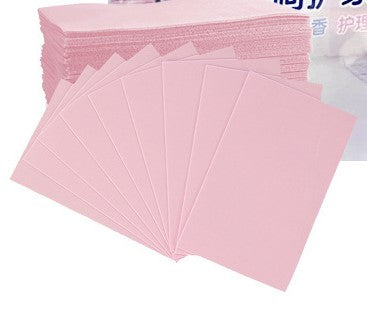 Floor cleaning sheets in pink
