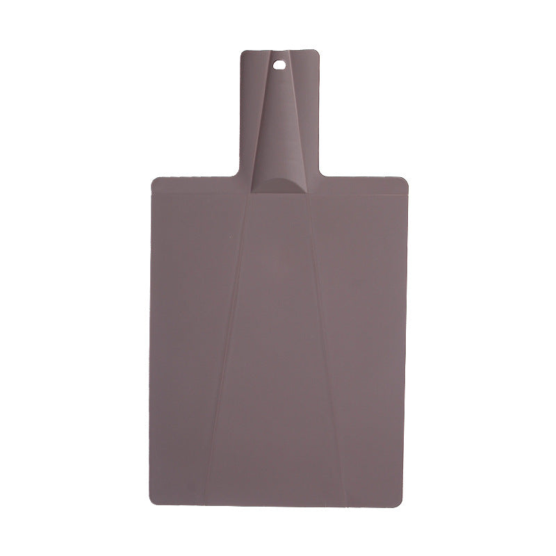 Foldable chopping board in gray