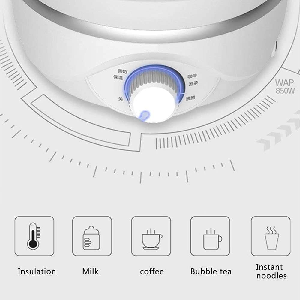 Compact collapsible electric kettle