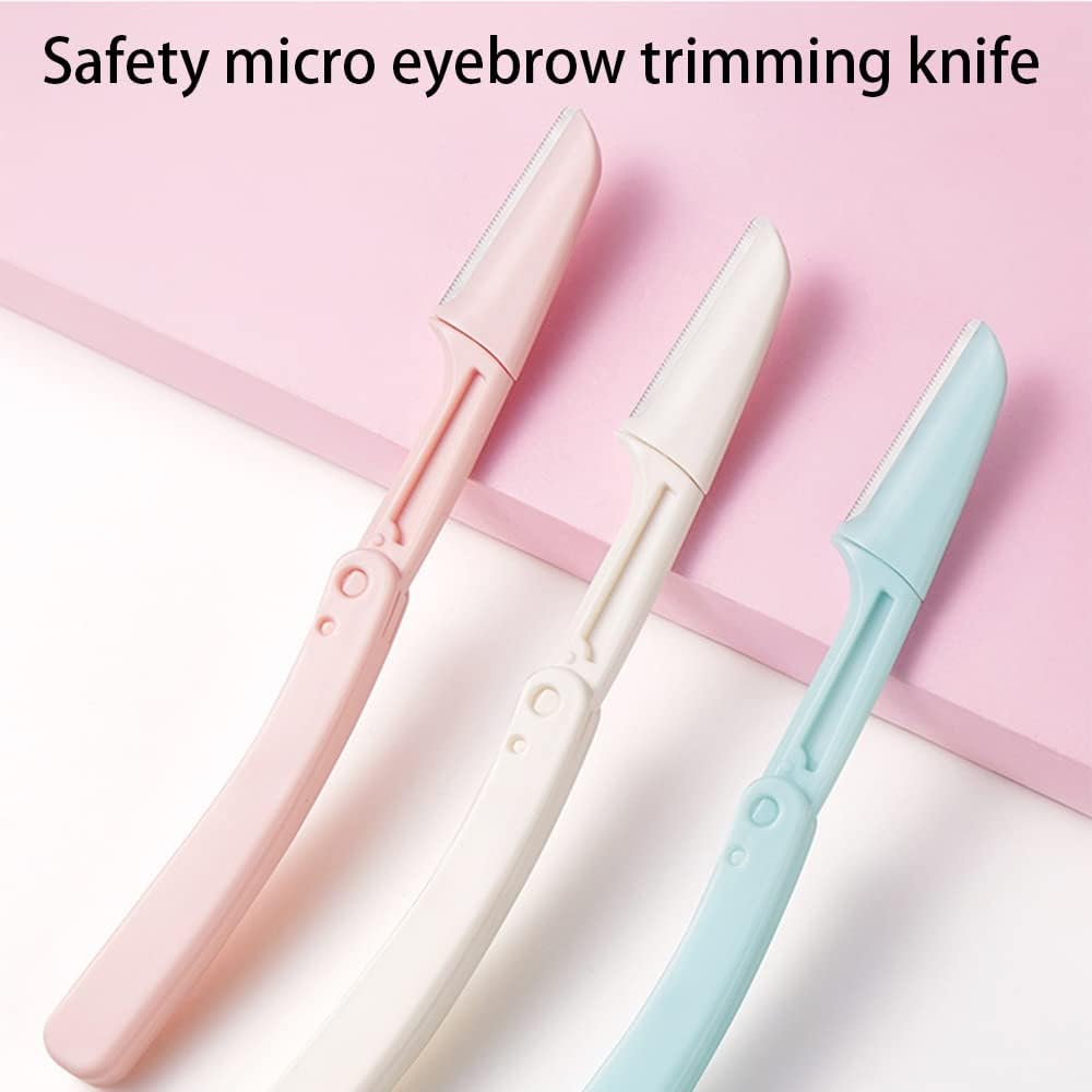 Eyebrow shaping razor