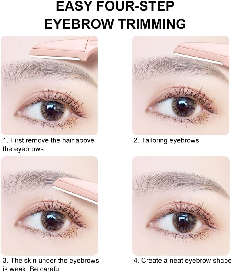 Face razors for smooth skin