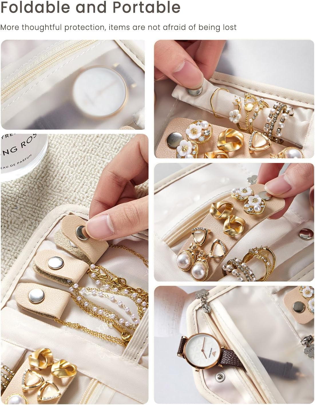 Portable jewelry box that protects your jewelry