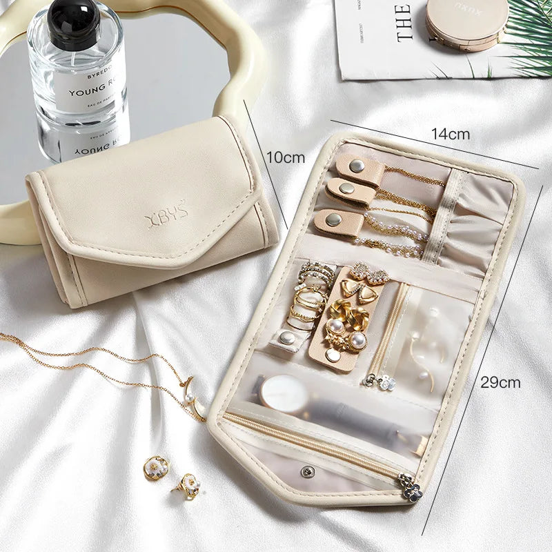 Foldable jewelry organizer in 3 sizes