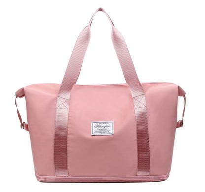 Foldable duffel bag for traveling, hiking, shopping and outdoor activities