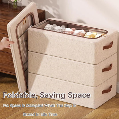 Foldable, space-saving shoe box