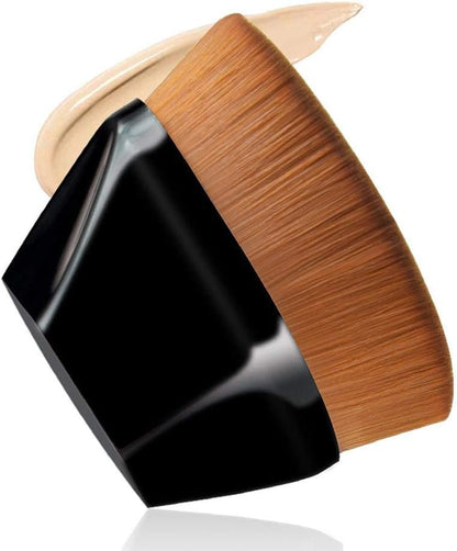 Soft foundation brush for smooth blending
