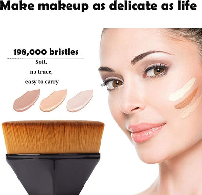 Foundation brush for even coverage