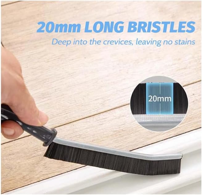 Gap brush for corners and edges