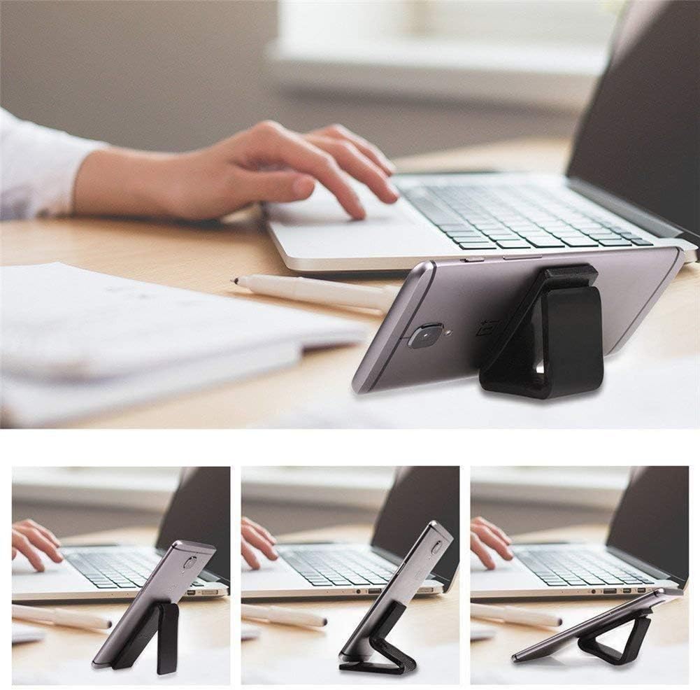 Universal sticky gel pad that holds phones and small items