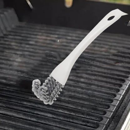 Grill and oven cleaning brush for tough grease