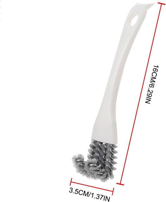 Grill and oven cleaning brush in white