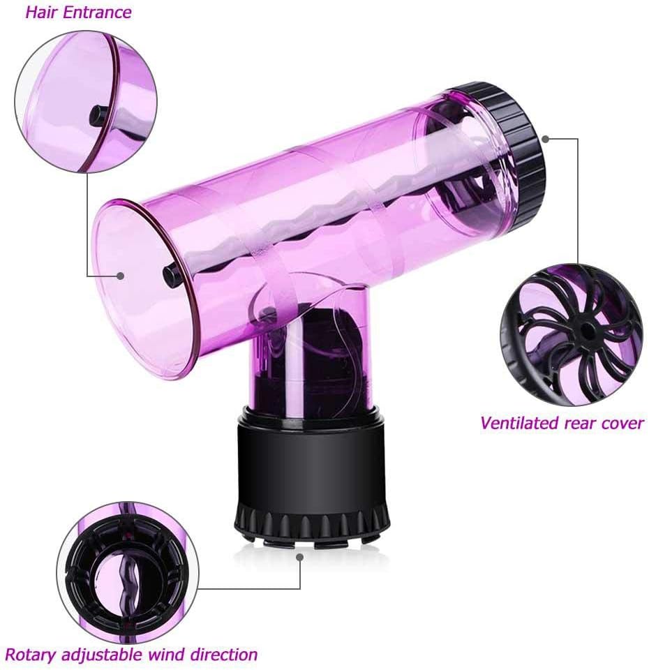 Curly hair dryer accessory