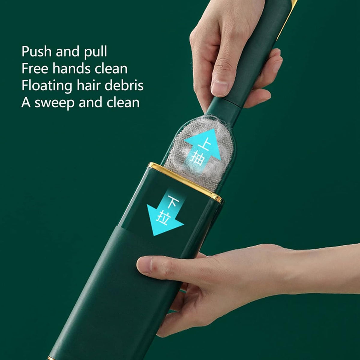 Pet fur removal brush
