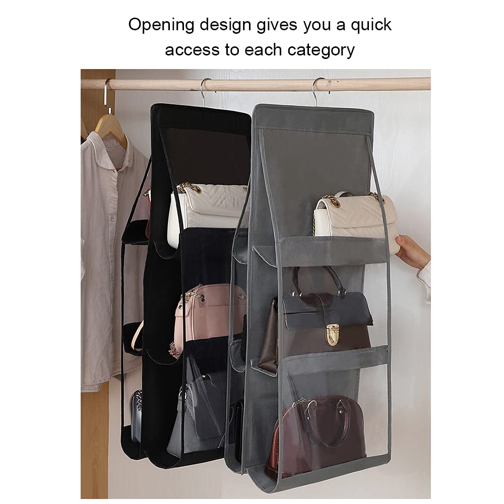Closet purse storage hanger