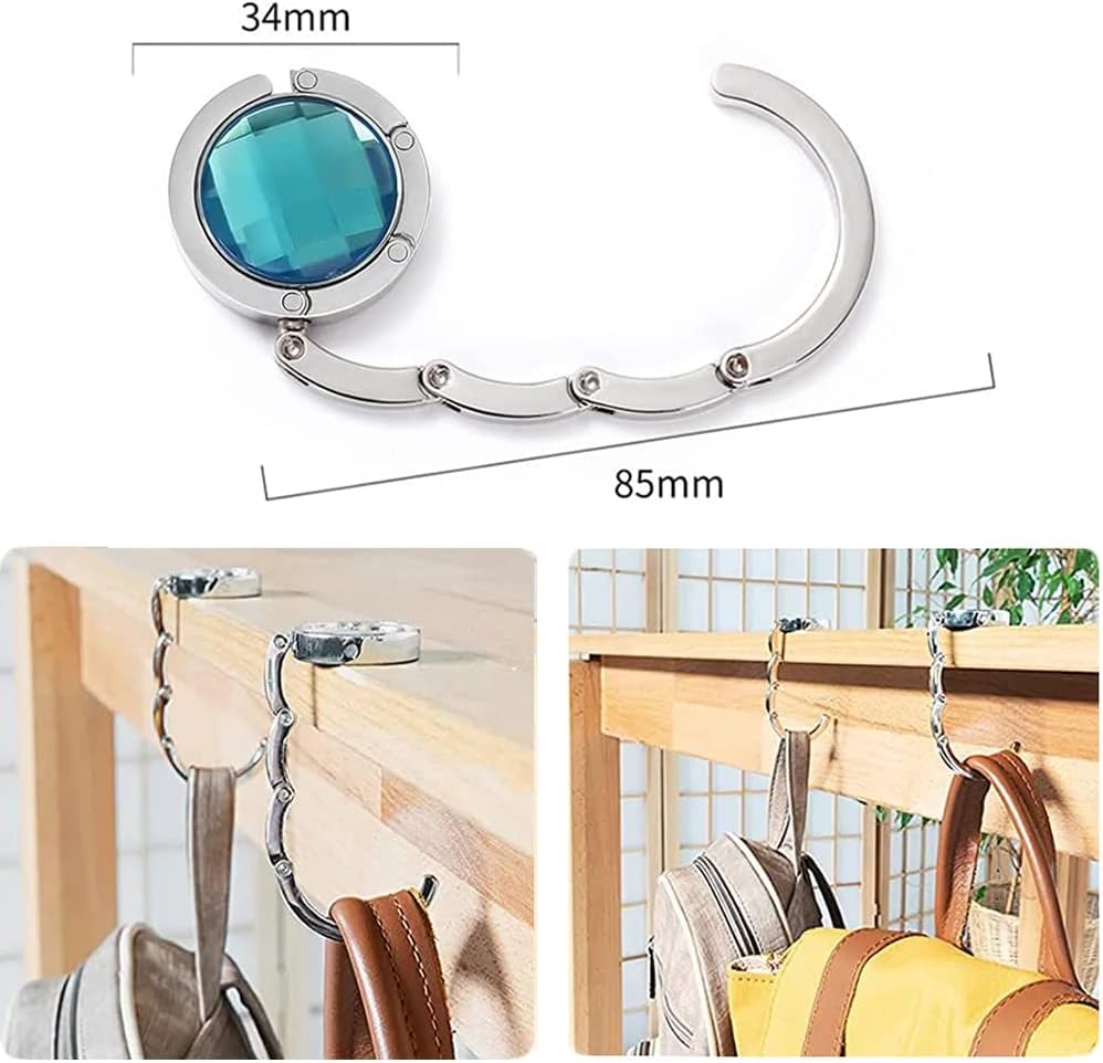 Portable handbag table hanger