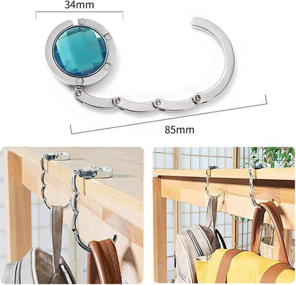 Portable handbag table hanger