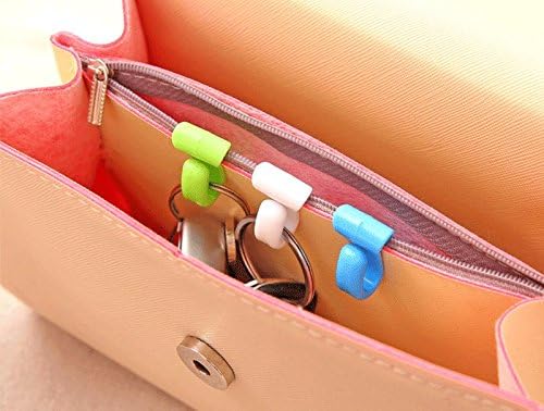 Handbag key organizer hooks