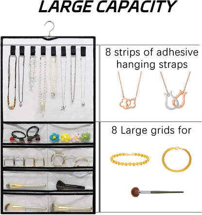 Jewelry storage organizer that helps slow down jewelry oxidation