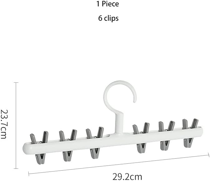 Hat hanger with clips