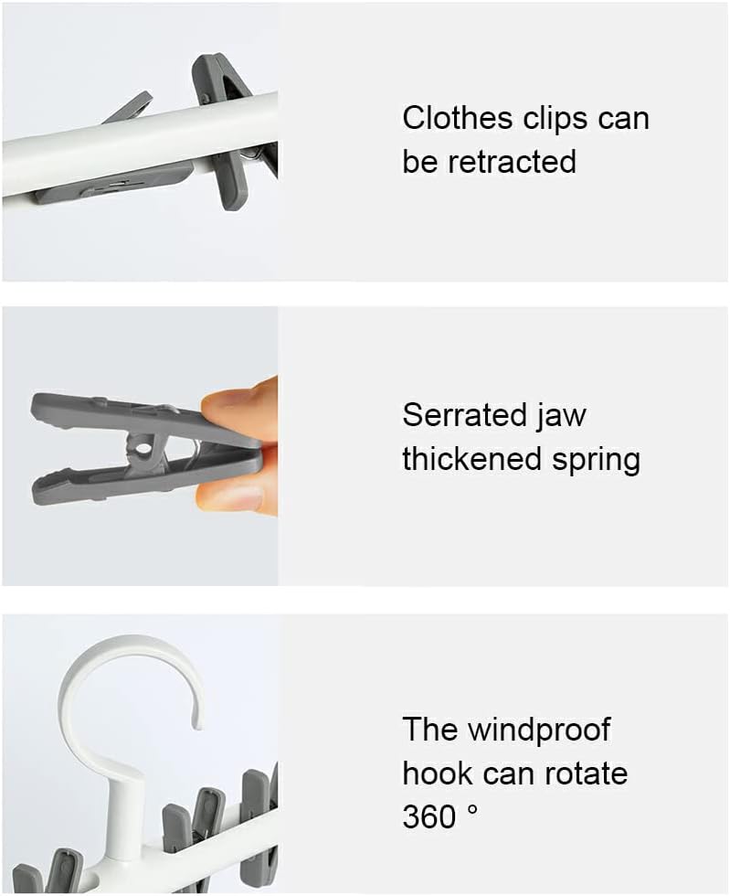 Sock drying rack hanger