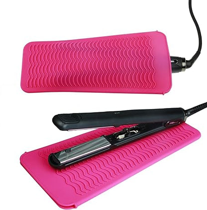 Heat-proof travel mat for hair styling tools