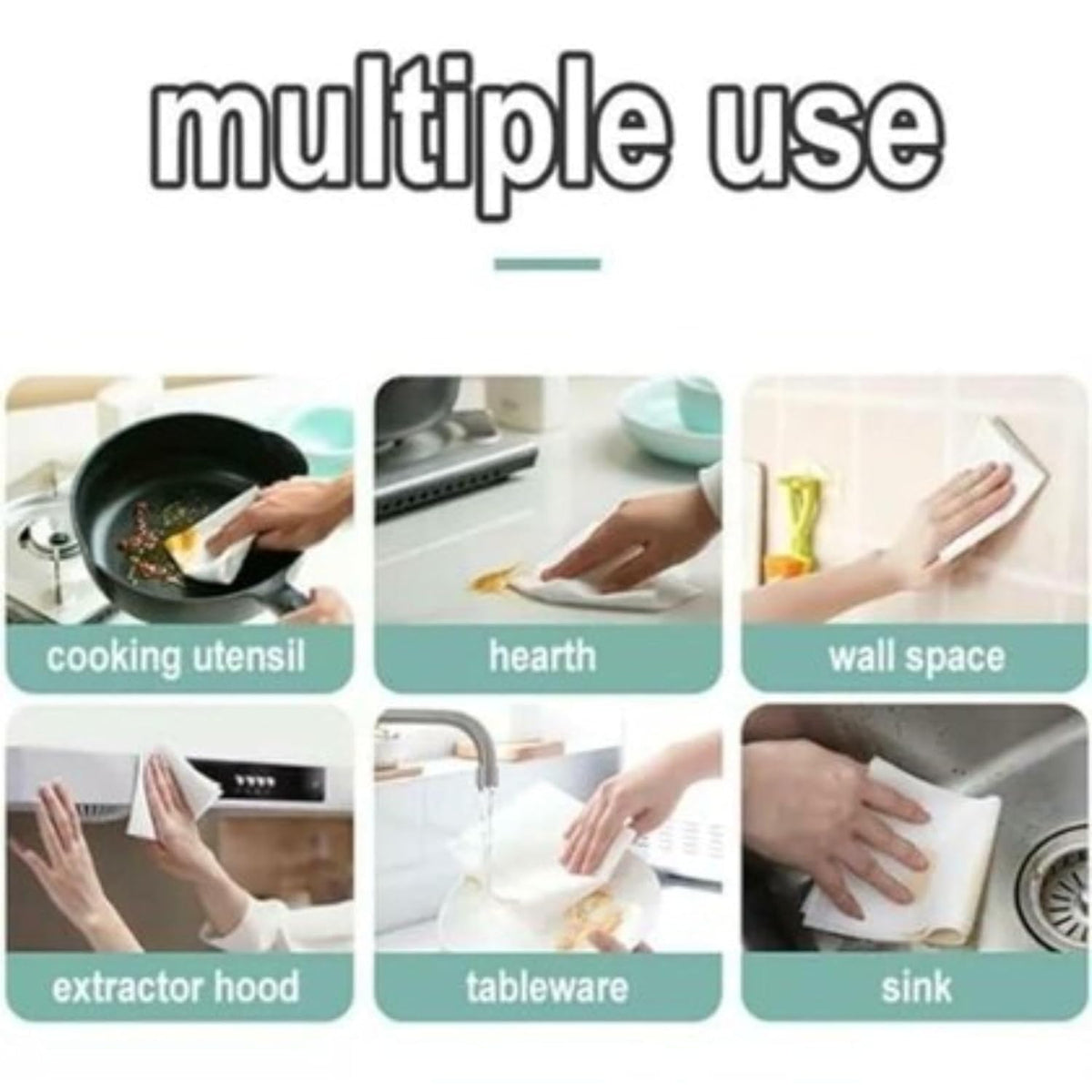 Kitchen wipes for daily cleaning